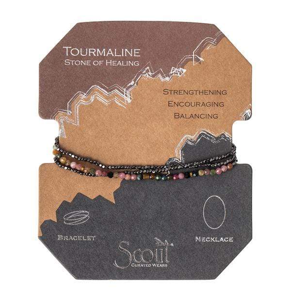 Tourmaline Beaded Wrap - Madison's Niche 