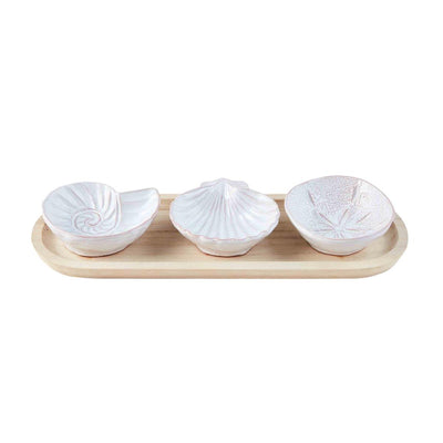 Shell Dip & Tray Set - Madison's Niche 