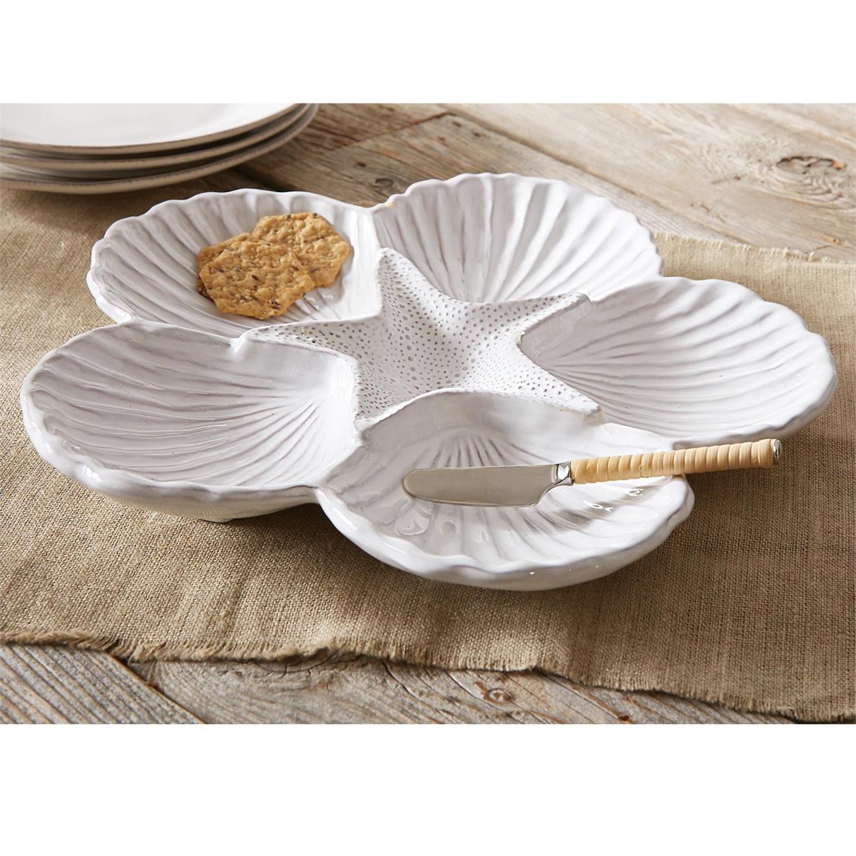 Shell Sectional Platter Set - Madison's Niche 