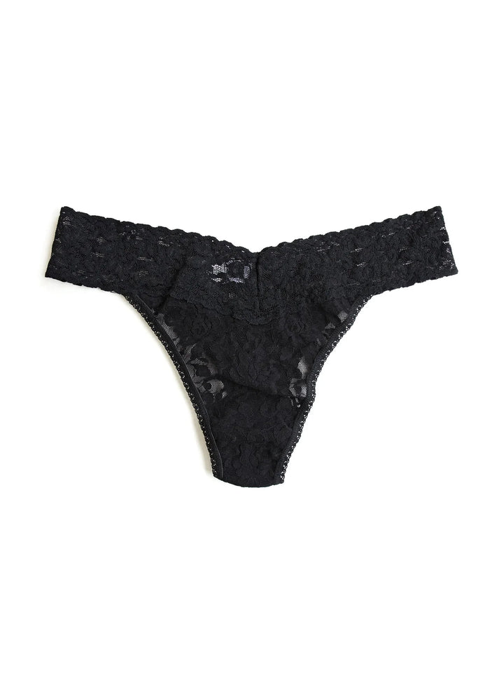 Signature Lace Original Thong in Black - Madison's Niche 