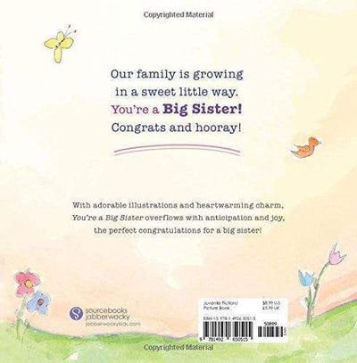 "You're a Big Sister" Book - Madison's Niche 