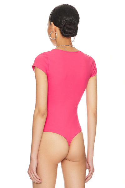Square Eyes Bodysuit in Pompom - Madison's Niche 