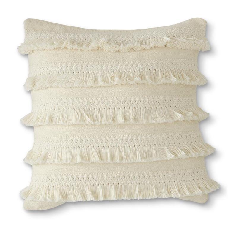 Square Fringe Pillow - Madison's Niche 