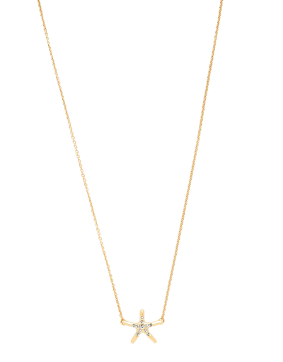 Starfish "Shine" Necklace in Gold - Madison's Niche 