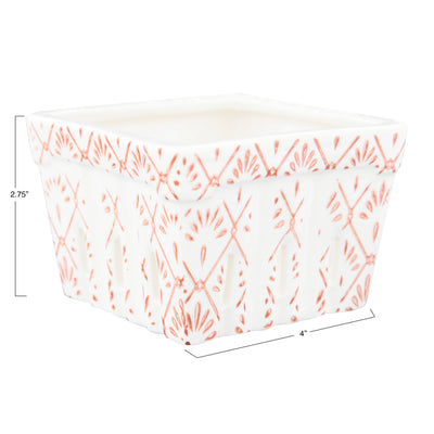 Patterned Berry Basket - Madison's Niche 
