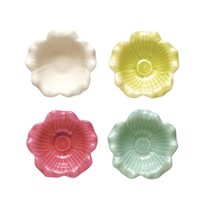 Stoneware Flower Bowl - Madison's Niche 