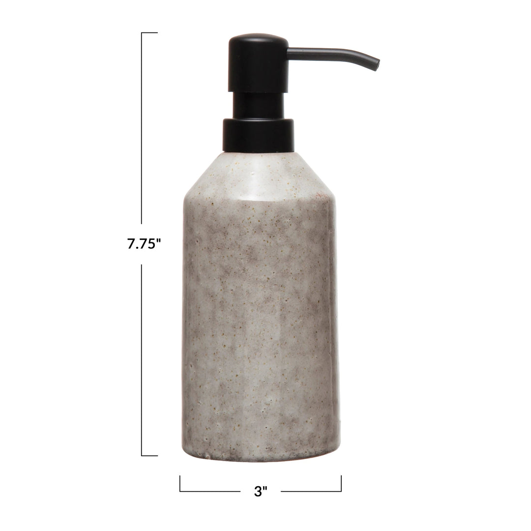 Stoneware Soap Pump - Madison's Niche 