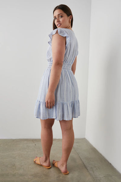 Tara Dress in Napoli Stripe - Madison's Niche 