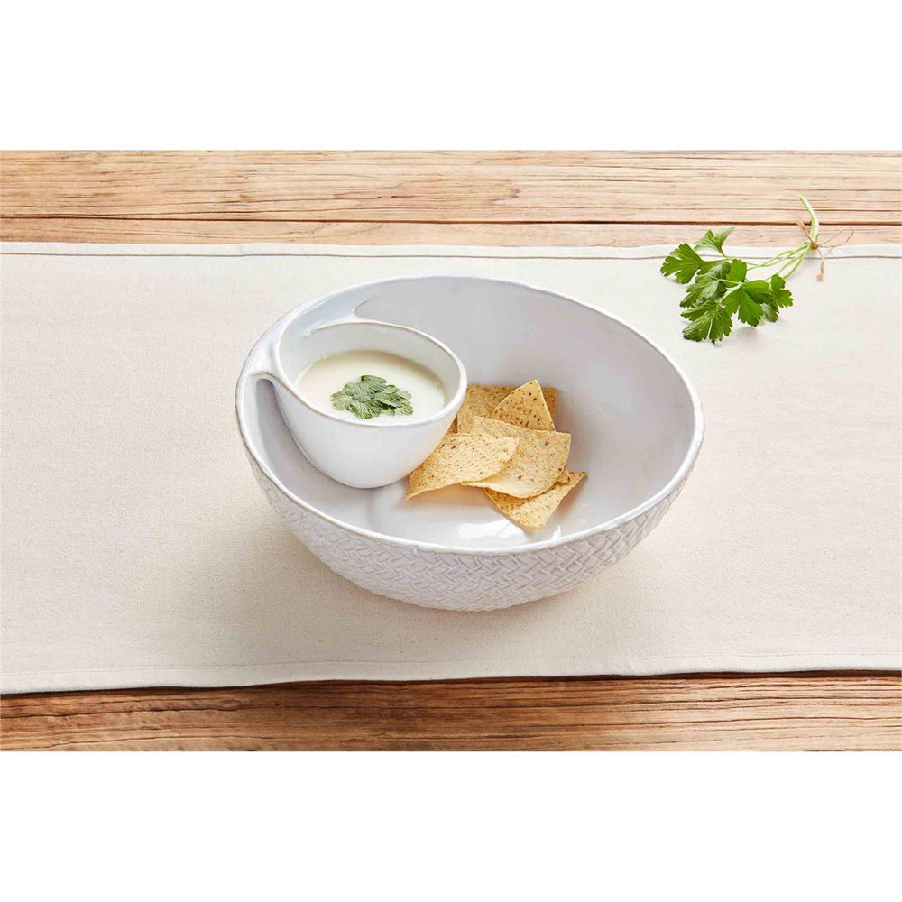 Textured Chip & Dip Server - Madison's Niche 