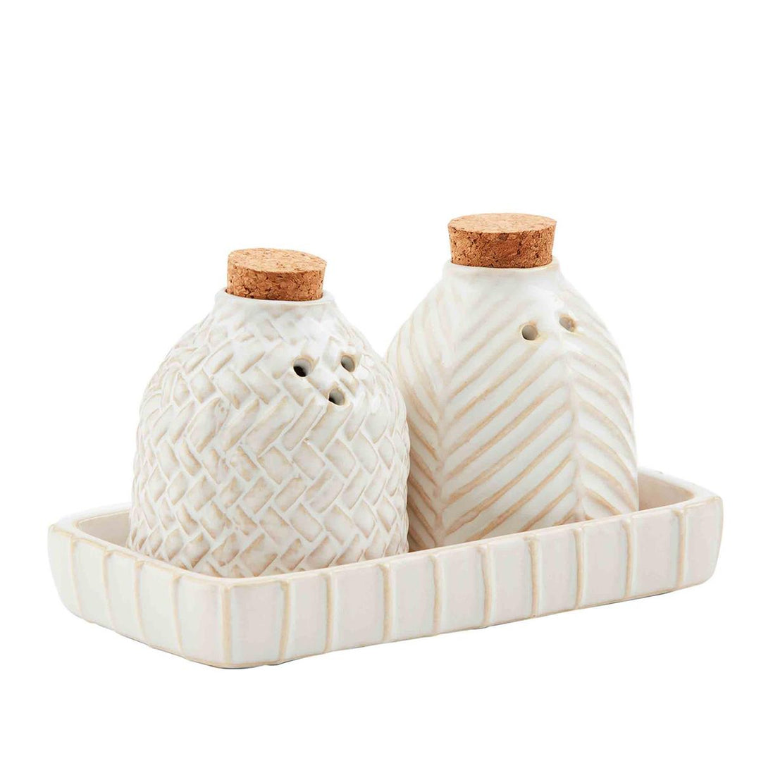 Textured Salt & Pepper Shaker Set - Madison's Niche 