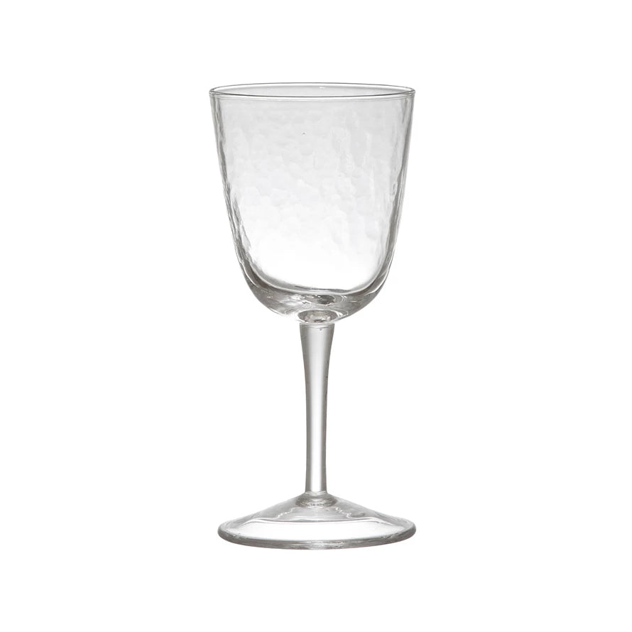 Textured Wine Glass - Madison's Niche 