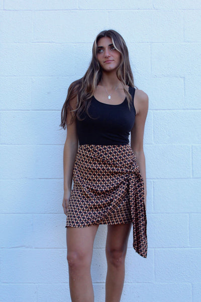 Scoop Neck Tank in Black - Madison's Niche 