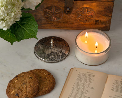 Sunlight in the Forest Wild Dahlia Jar Candle - Madison's Niche 