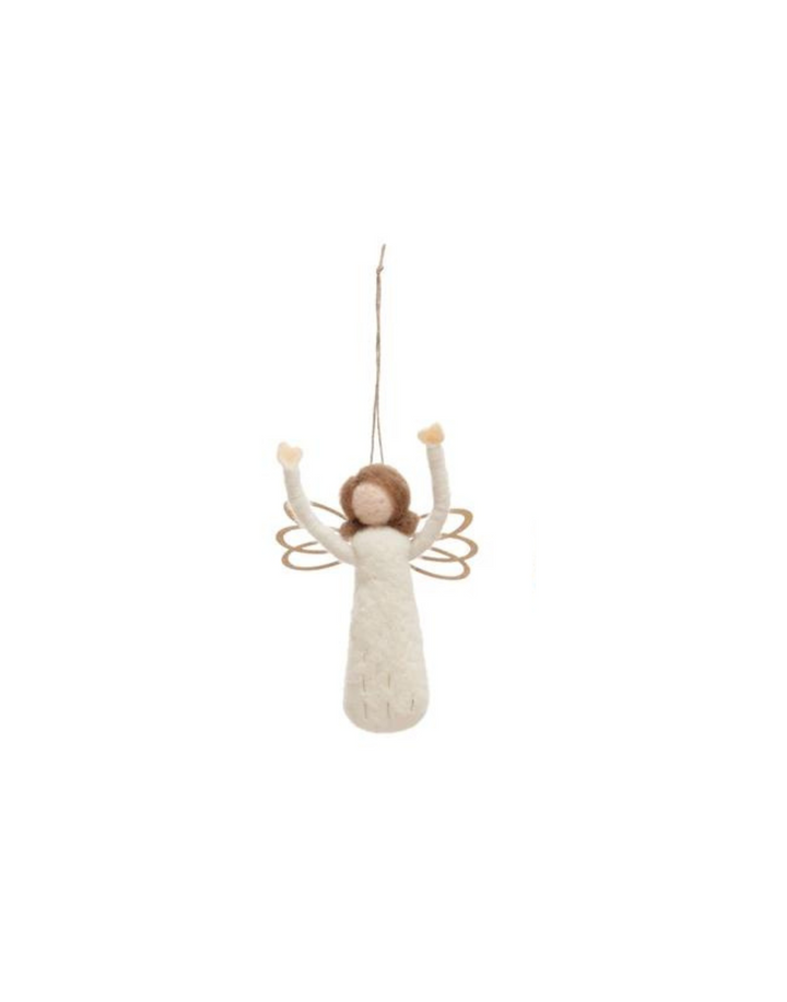 Wool Felt Angel Ornament - Madison's Niche 