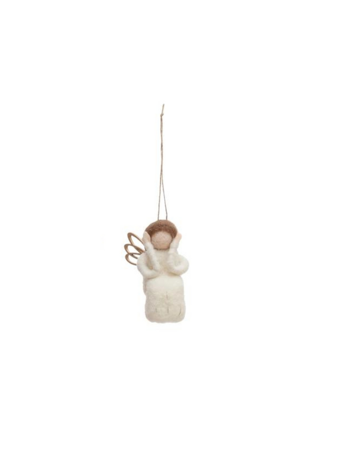 Wool Felt Angel Ornament - Madison's Niche 