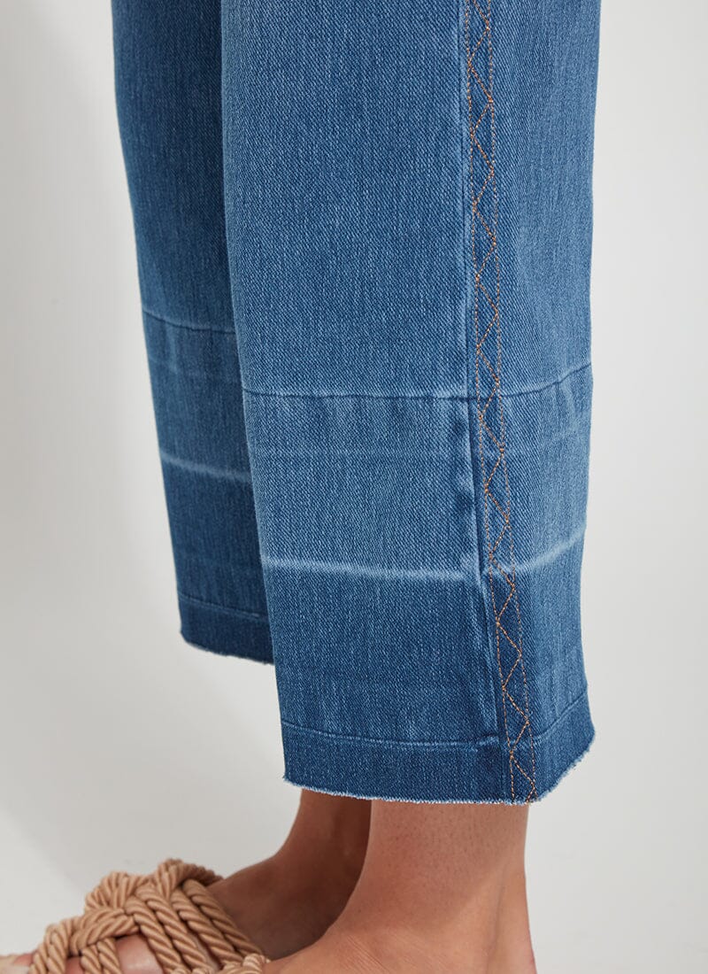 Zig Zag Crop Denim - Madison's Niche 