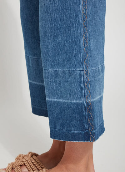Zig Zag Crop Denim - Madison's Niche 