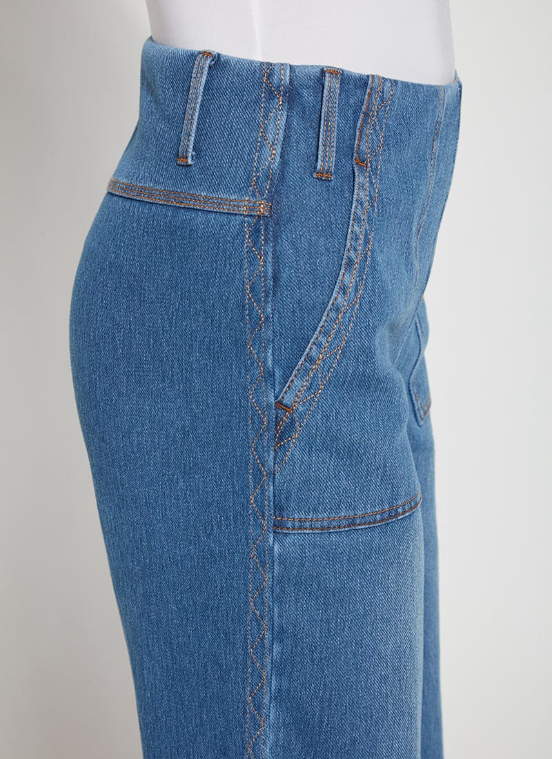 Zig Zag Crop Denim - Madison's Niche 